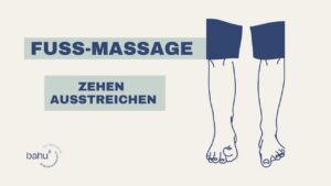 Zehen ausstreichen