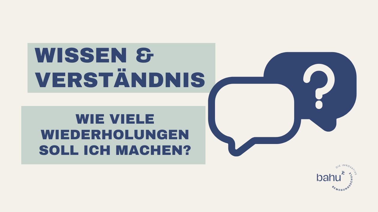 Wie viele Wiederholungen soll ich machen?